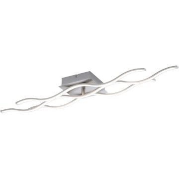 JUST LIGHT. 16266-55 - Himmennettävä LED-RGB-kattovalaisin LOLA WAVE LED/30W/230V 2700-5000K + kauko-ohjaus