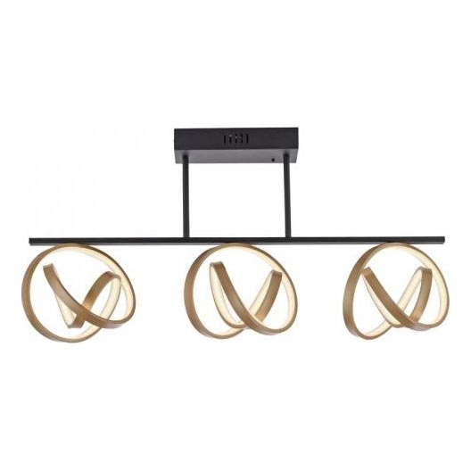 JUST LIGHT. 6245-18 - LED-himmennyskattokruunu LOOP 3xLED/11W/230V 2700-5000K + kauko-ohjaus