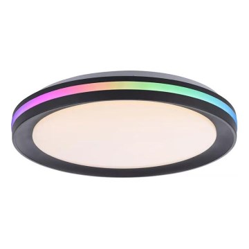 JUST LIGHT. 7509018 - LED RGBW Himmennettävä kattovalo GANGES LED/24W/230V 2700-5000K + kauko-ohjaus