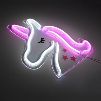 JUST LIGHT. 85025-70 - LED Neon seinäkoriste NEON LED/6,5W/5V yksisarvinen