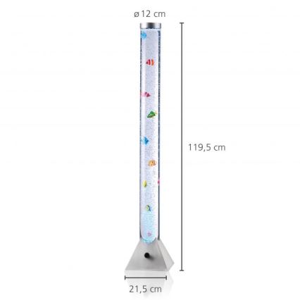 JUST LIGHT. 85106-55 - LED RGB Koristellinen lattialamppu AVA 12xLED/0,06W/230V