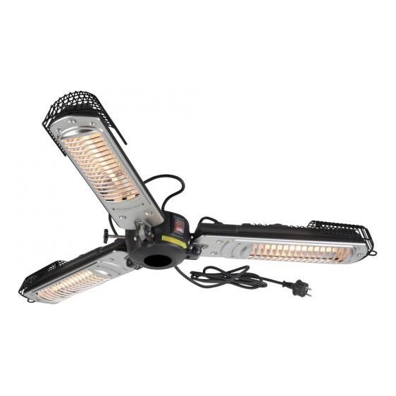 JUST LIGHT. 99513-18 - Lämmityselementti ulkokäyttöön GLOW 3x650W/1300W/2000W/230V IP34