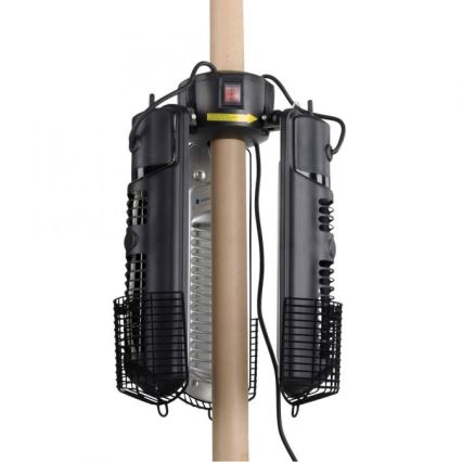 JUST LIGHT. 99513-18 - Lämmityselementti ulkokäyttöön GLOW 3x650W/1300W/2000W/230V IP34