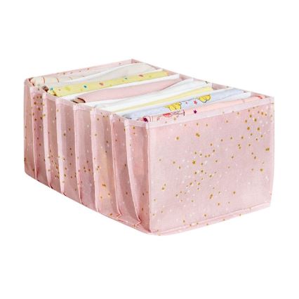 Kaapin järjestäjä 37,5x24,5x17,5 cm pinkki