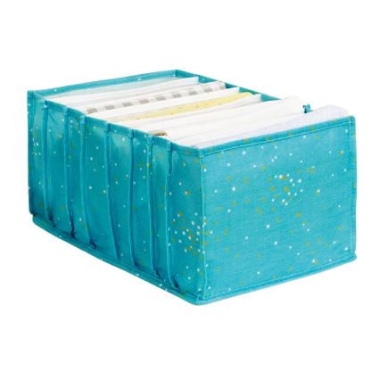 Kaapin järjestäjä 40x15x14 cm turkoosi