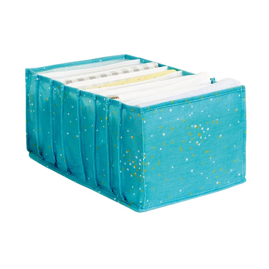 Kaapin järjestäjä 40x15x14 cm turkoosi