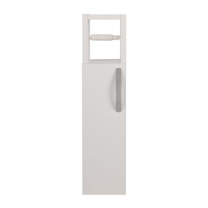 Kaappi wc-paperitelineellä STAR 65x15 cm valkoinen