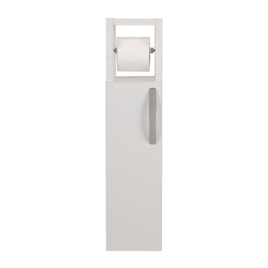 Kaappi wc-paperitelineellä STAR 65x15 cm valkoinen