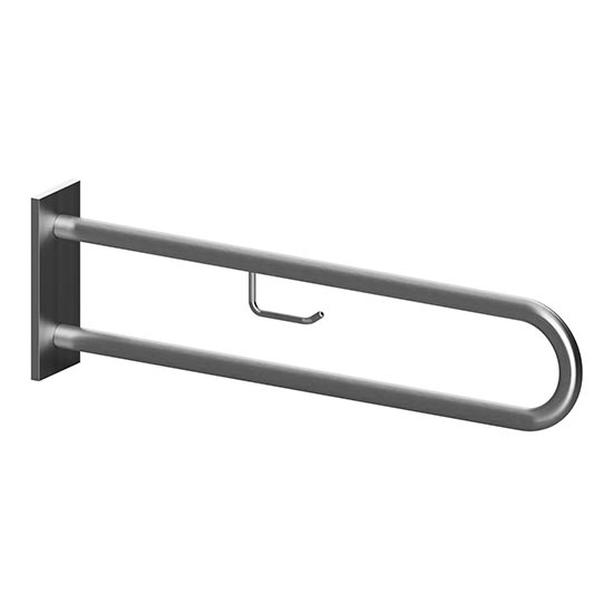 Kahva 10x25 cm ruostumaton teräs/hopea