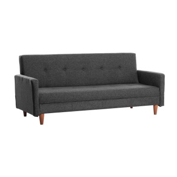 Kaksipaikkainen sohva NARA tummanharmaa