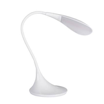 LED Himmennettävä joustava pöytävalaisin FRANCO LED/6,8W/230V valkoinen