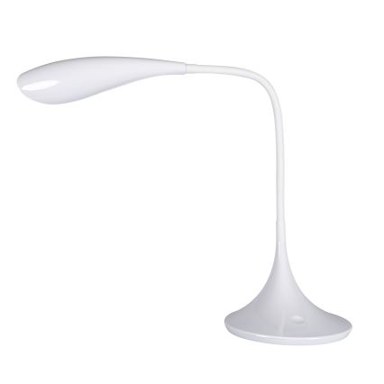 LED Himmennettävä joustava pöytävalaisin FRANCO LED/6,8W/230V valkoinen