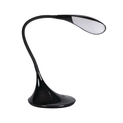 LED Himmennettävä joustava pöytävalaisin FRANCO LED/6,8W/230V musta