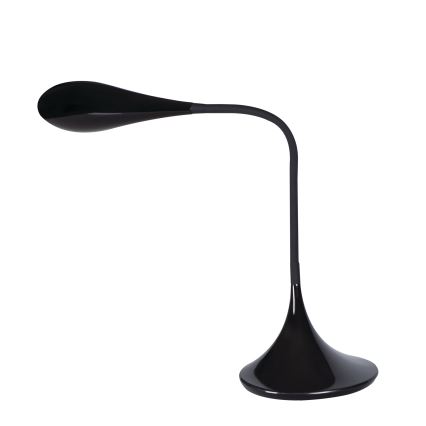 LED Himmennettävä joustava pöytävalaisin FRANCO LED/6,8W/230V musta