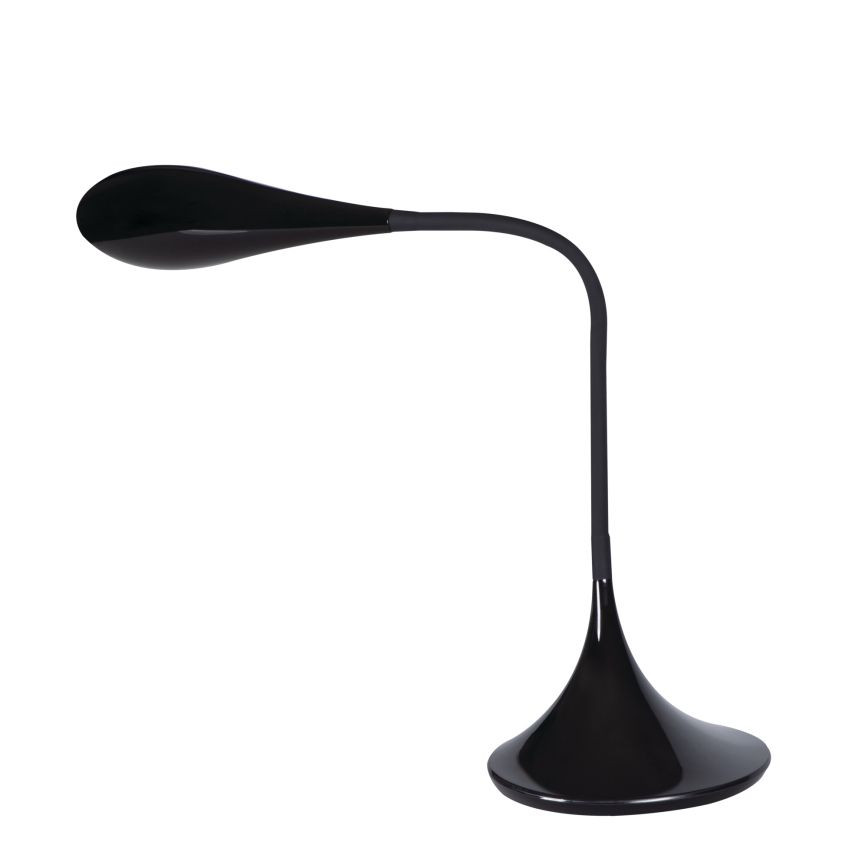 LED Himmennettävä joustava pöytävalaisin FRANCO LED/6,8W/230V musta