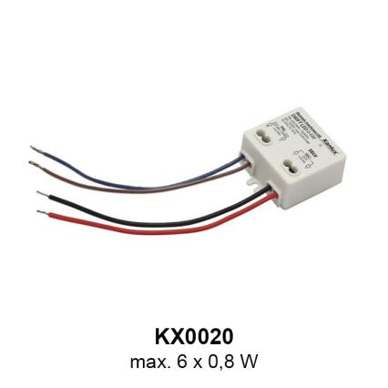 LED-yövalo 1xLED/0,8W/12V