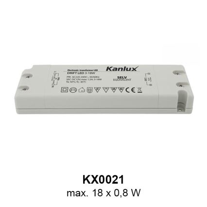 LED-yövalo 1xLED/0,8W/12V