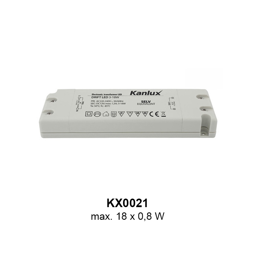 LED-yövalo 1xLED/0,8W/12V