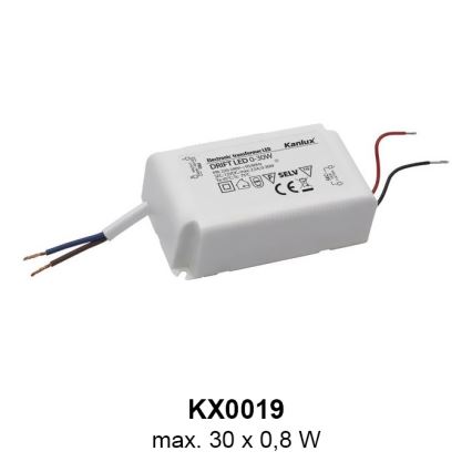 LED-yövalo 1xLED/0,8W/12V