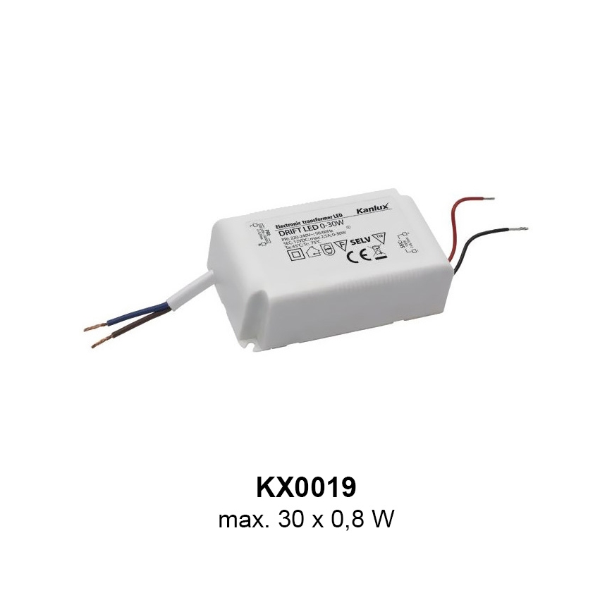 LED-yövalo 1xLED/0,8W/12V