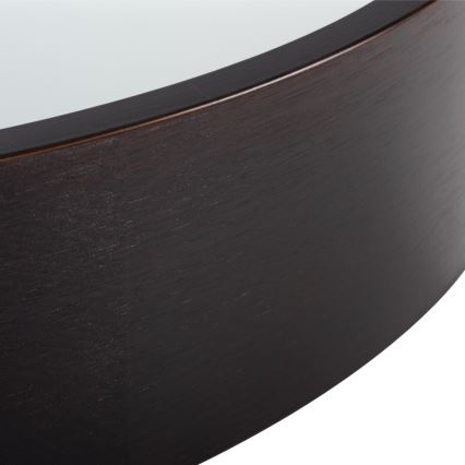 Kattovalo JASMIN 1xE27/20W/230V mänty ø 27,5 cm wenge