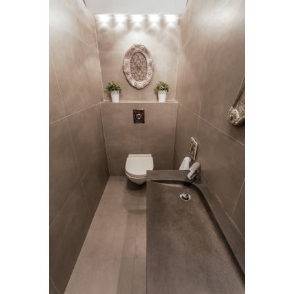 LED upotettava ulkovalo IMBER LED/1W/12V 6500K halkaisija 3 cm 30 lm IP65 musta