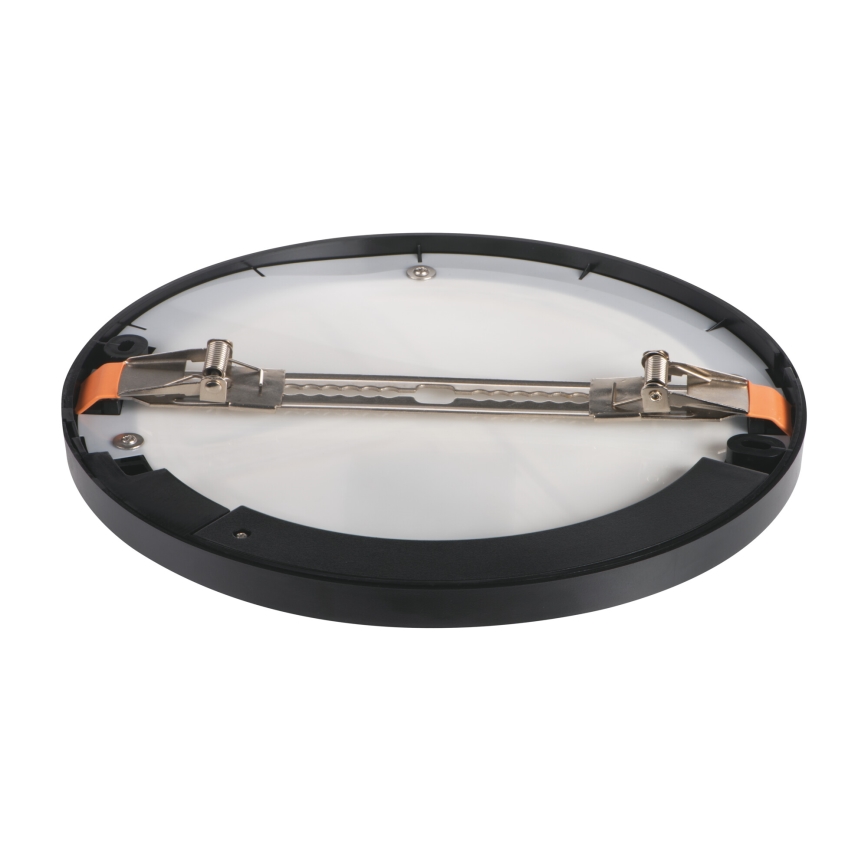 LED Katto/riippuva kattovalaisin liiketunnistimella 2in1 ERGA LED/17W/230V 3000/4000/6500K musta