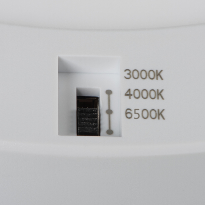 LED Katto/uppovalaisin liiketunnistimella 2-in-1 ERGA LED/17W/230V 3000/4000/6500K valkoinen