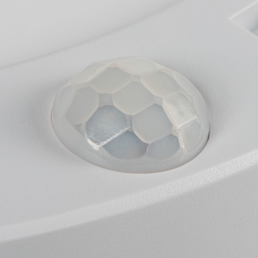 LED Katto/riippuva kattovalaisin liiketunnistimella 2in1 ERGA LED/17W/230V 3000/4000/6500K valkoinen