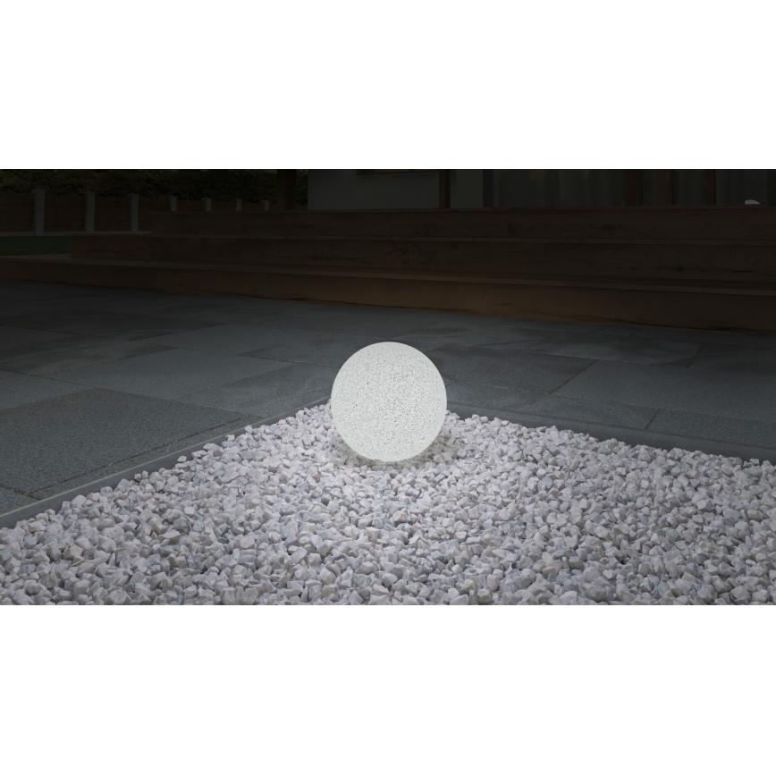 Ulkovalaisin STONO 1xE27/15W/230V Ø 20 cm IP65