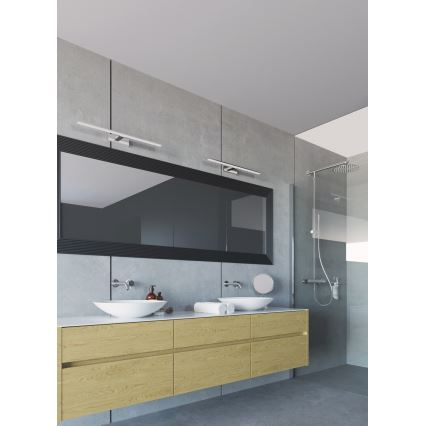 LED-peilivalon ASTEN kylpyhuoneeseen LED/12W/230V IP44 kiiltävä kromi