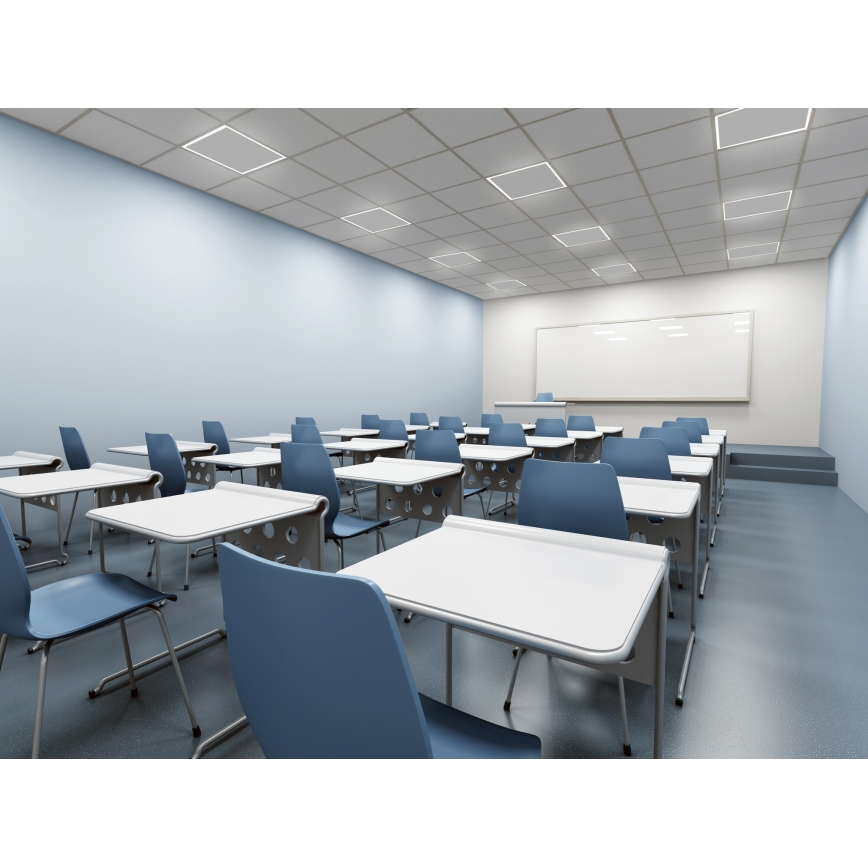 LED-kattokehys AVAR LED/40W/230V 4000K 59x59 cm