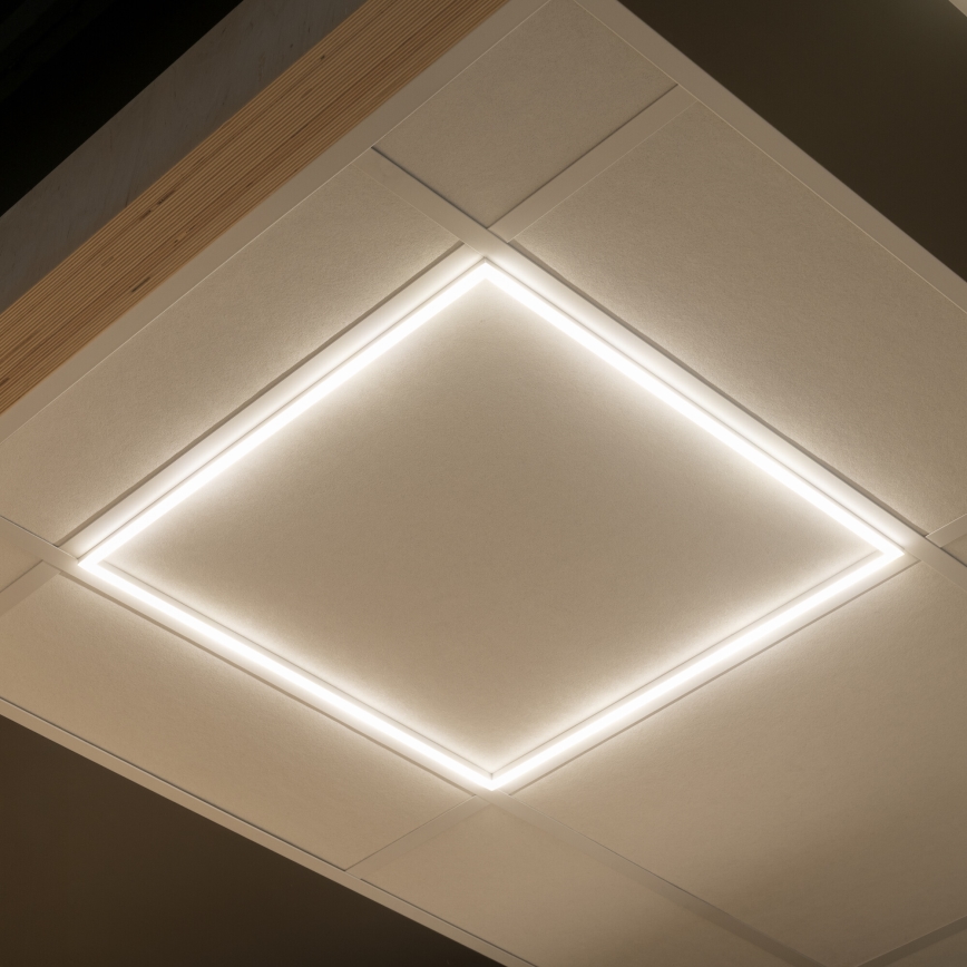 LED Upotettu runko AVAR LED/32W/230V 3000/4000/6500K 59x59 cm