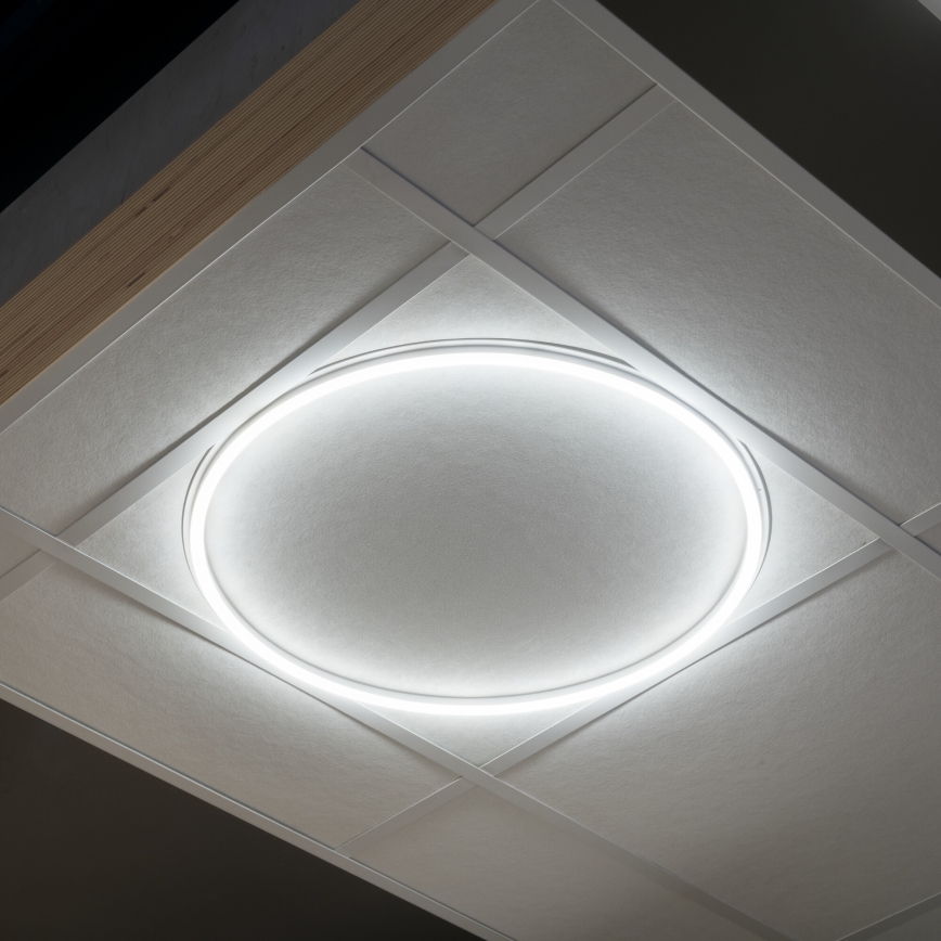 LED Upotettu runko AVAR LED/40W/230V 4000K halkaisija 59 cm