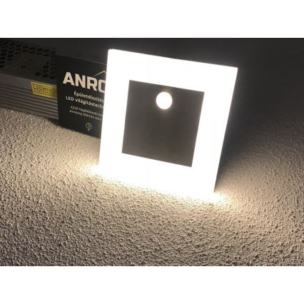 LED-portaikkovalo anturilla LED/0,8W/12V 3000K