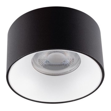 Kanlux 27577 - Upotettava valaisin MINI RITI 1xGU10 / 25W / 230V musta / valkoinen