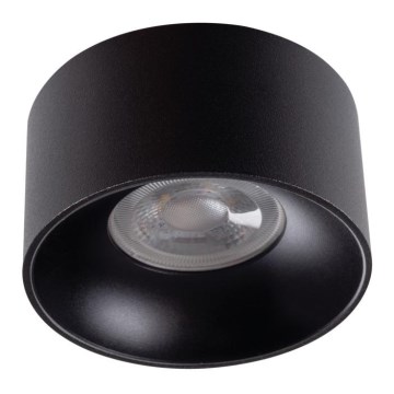 Kanlux 27578 - Upotettava valaisin MINI RITI 1xGU10 / 25W / 230V musta