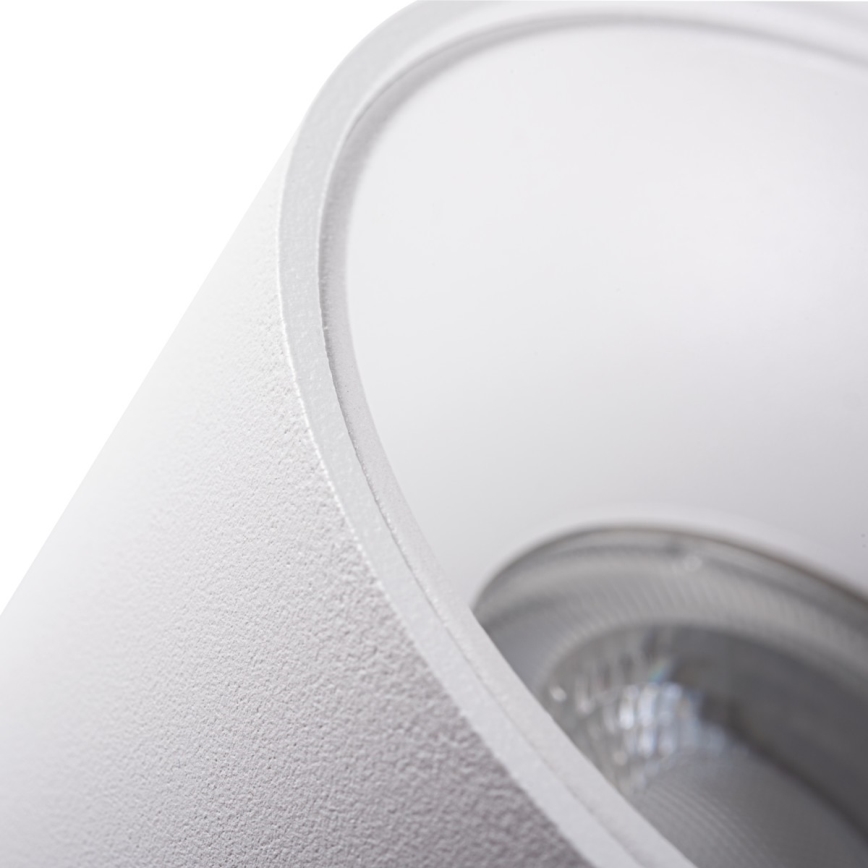 Kanlux 27579 - Upotettava valaisin MINI RITI 1xGU10 / 25W / 230V valkoinen