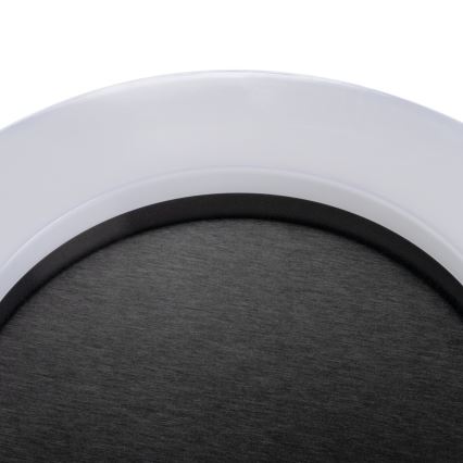 LED-ulkokattovalaisin TURA LED/15W/230V 4000K IP54 musta