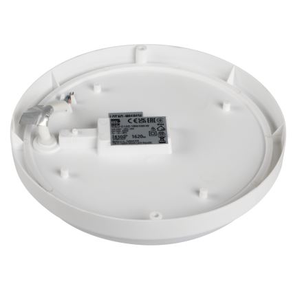 LED-kattovalaisin kylpyhuoneeseen TOLU LED/18W/230V 4000K IP54 valkoinen