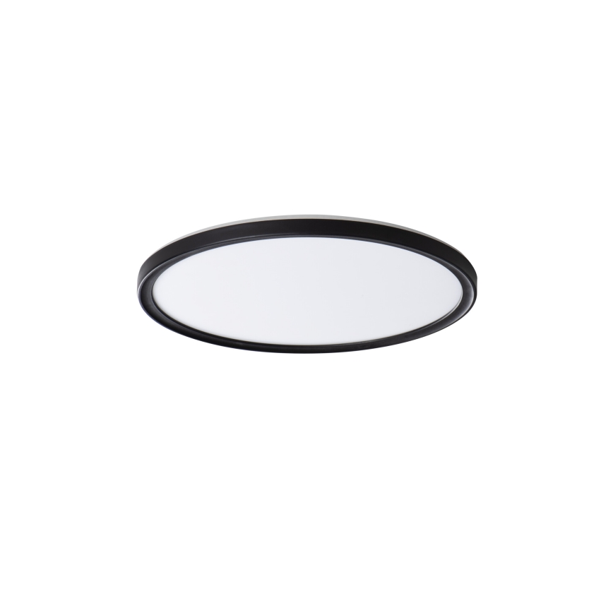 LED-kattovalaisin kylpyhuoneeseen AZPO LED/11,8W/230V halkaisija 22,5 cm IP54 musta