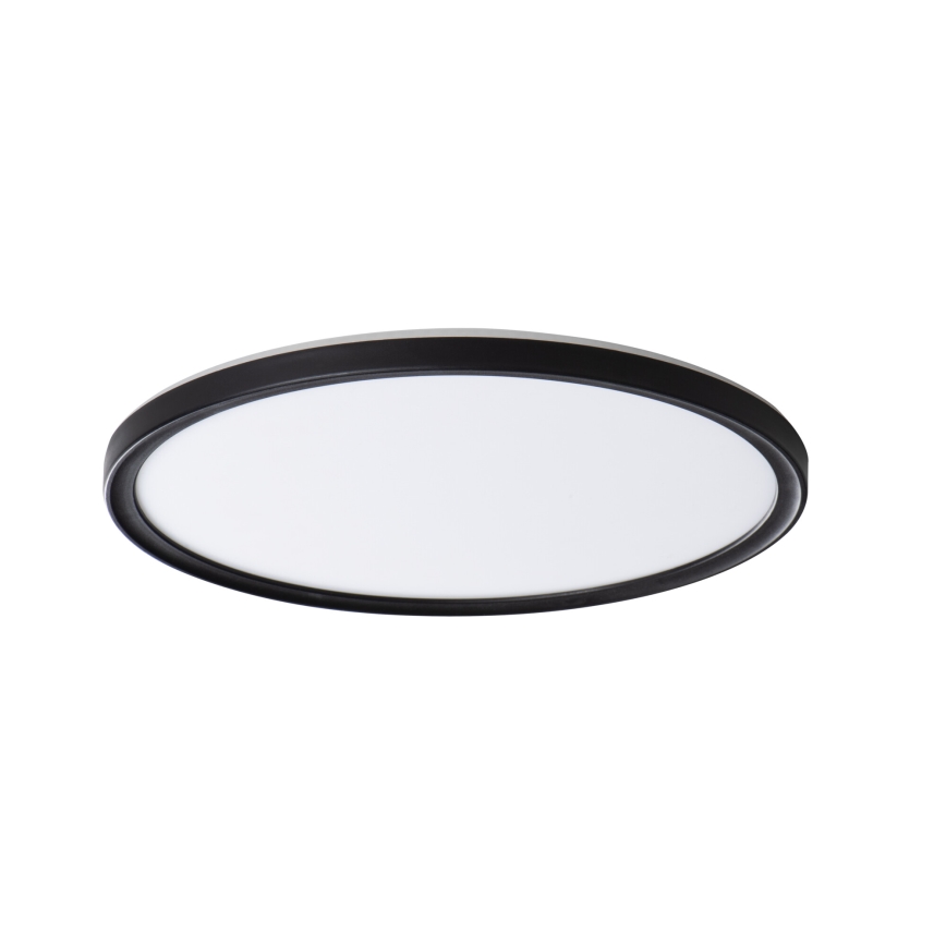 LED-kattovalaisin kylpyhuoneeseen AZPO LED/18,5W/230V halkaisija 29 cm IP54 musta
