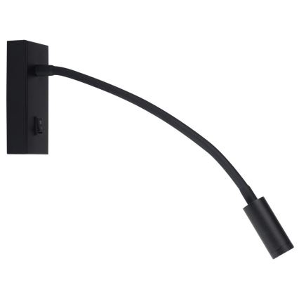 LED-seinävalaisin TONIL LED/2,7W/230V musta
