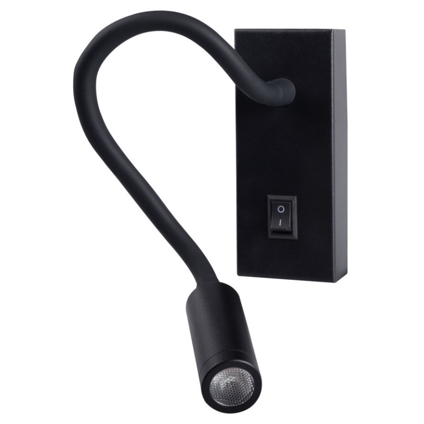 LED-seinävalaisin TONIL LED/2,7W/230V musta