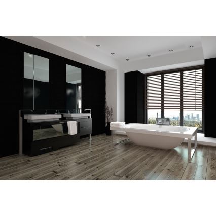 Kanlux 33120 - Upotettava valaisin kylpyhuoneeseen FLINI 10W IP44 musta