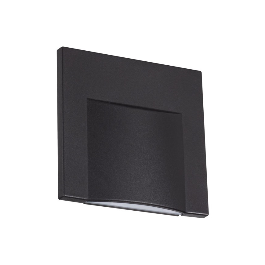 LED-porrasvalaistus ERINUS LED/0,8W/12V 3000K musta