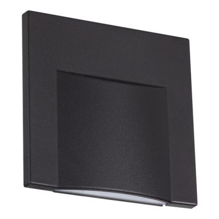 LED-porrasvalaistus ERINUS LED/0,8W/12V 4000K musta
