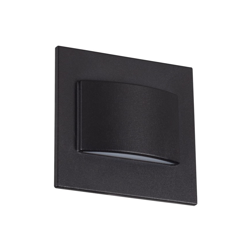 LED-porrasvalaistus ERINUS LED/1,5W/12V 4000K musta