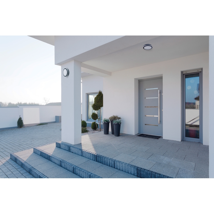 LED-ulkovalo BENO LED/24W/230V IP54 antrasiitti