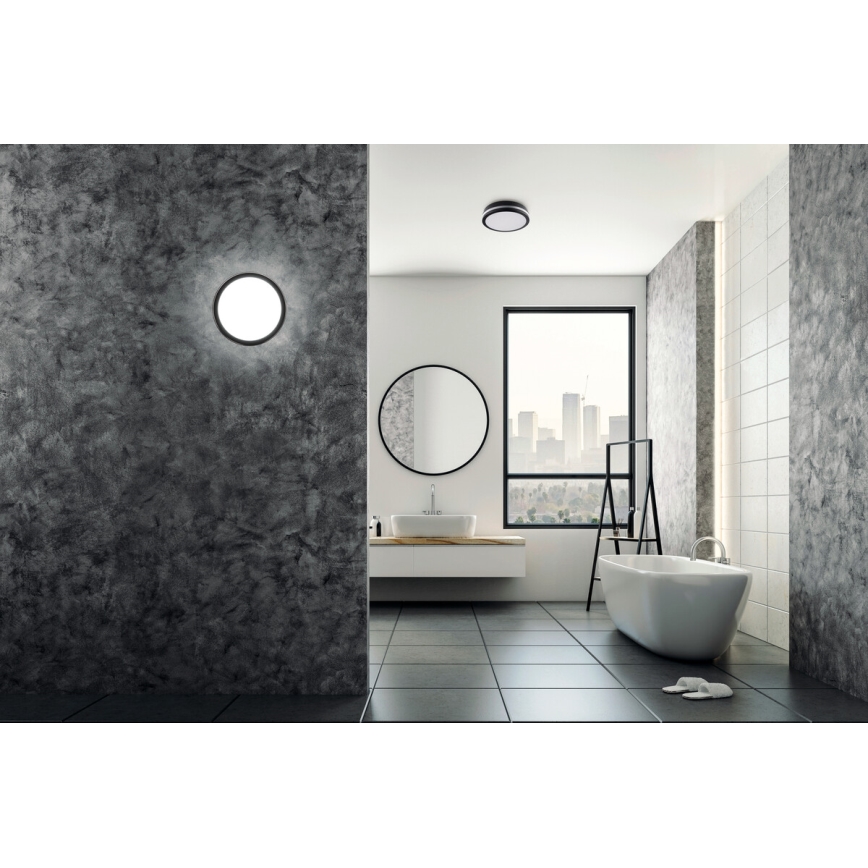 LED-ulkovalo BENO LED/24W/230V IP54 antrasiitti